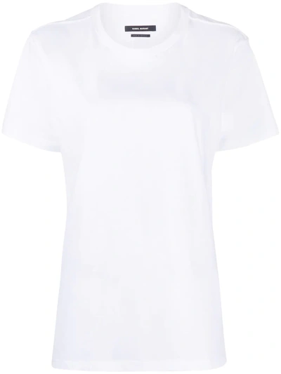 Shop Isabel Marant Classic T-shirt In White