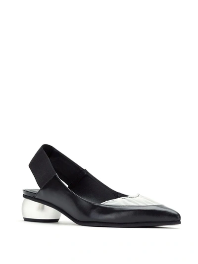 Shop Studio Chofakian Slingback Pumps In Black