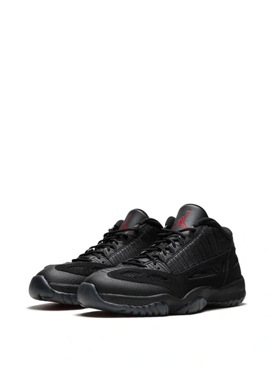Shop Jordan Air  11 Retro Low "referee" Sneakers In Black