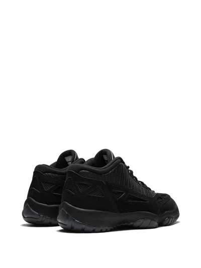 Shop Jordan Air  11 Retro Low "referee" Sneakers In Black