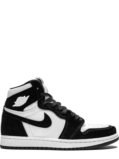 Shop Jordan Air  1 Retro High Og "panda" Sneakers In Black
