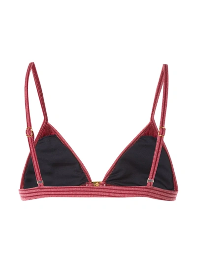 Duskii Capriosca Bikini Top In Red