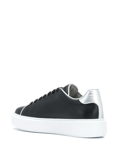Philipp Plein Stones Hexagon Sneakers In White In Black