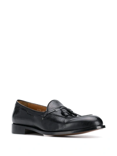 Shop Doucal's Tassel Loafers In Black