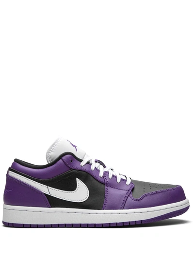 Shop Jordan Air  1 Low "court Purple" Sneakers