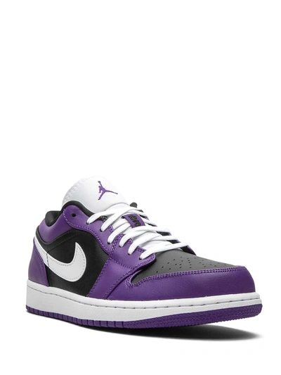 Shop Jordan Air  1 Low "court Purple" Sneakers