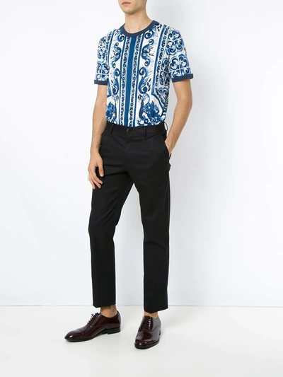 Dolce & Gabbana Tailored Trousers In Black
