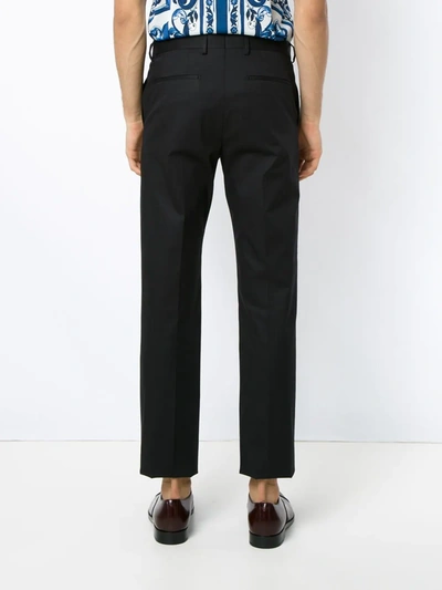 Dolce & Gabbana Tailored Trousers In Black