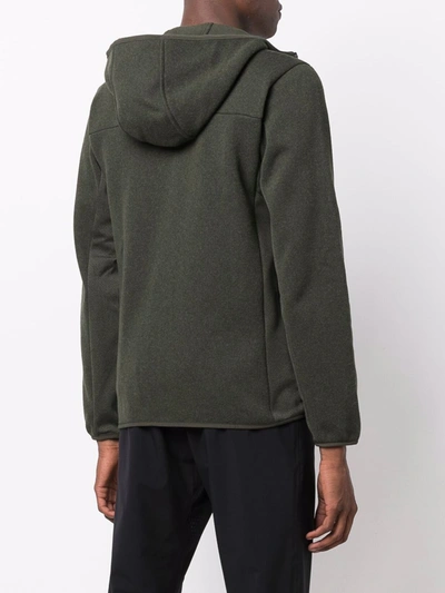 Shop Patagonia Lightweight Better Sweater™ Fleece Hoodie In Green