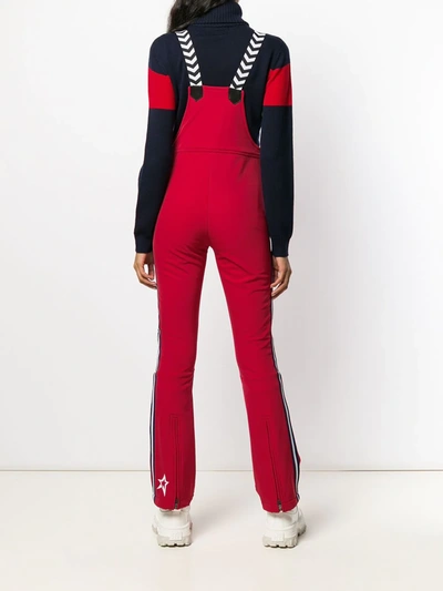 Shop Perfect Moment Gt Racing Dungarees In Red