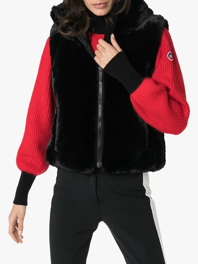Shop Fusalp Pegase Sleeveless Ski Jacket In Black