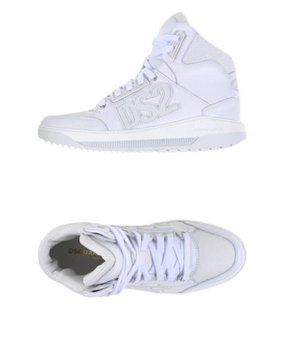 Dsquared2 High-tops In White