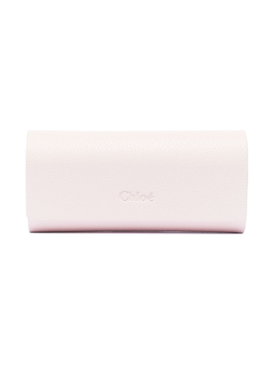 Chloé Sofya Round-frame Sunglasses In Braun