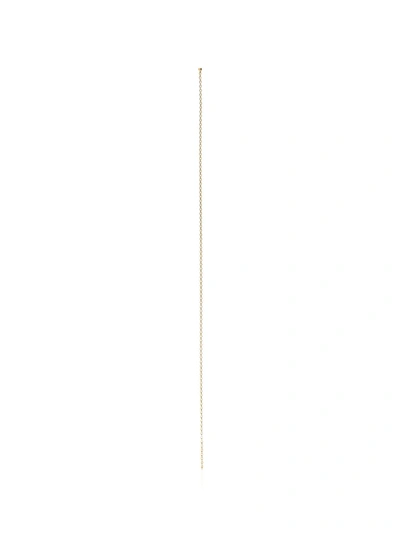 Shop Shihara 18kt Yellow Gold Chain Pierce 200 (01) Diamond Earring In Metallic