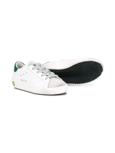 perforated star sneakers