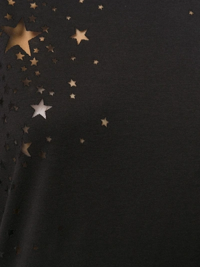 Shop Stella Mccartney Stars T-shirt In Black