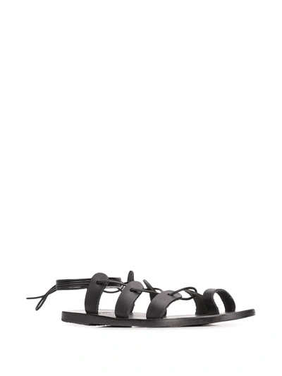 Shop Ancient Greek Sandals Alcyone Sandals In Black