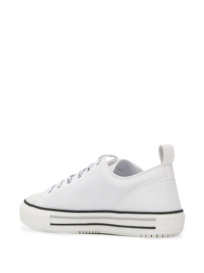 Shop Valentino Vltn Low-top Sneakers In White