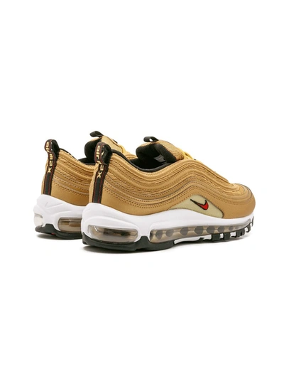 Shop Nike Air Max 97 Og Qs ''metallic Gold/varsity Red'' Sneakers