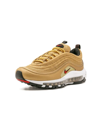 Shop Nike Air Max 97 Og Qs ''metallic Gold/varsity Red'' Sneakers