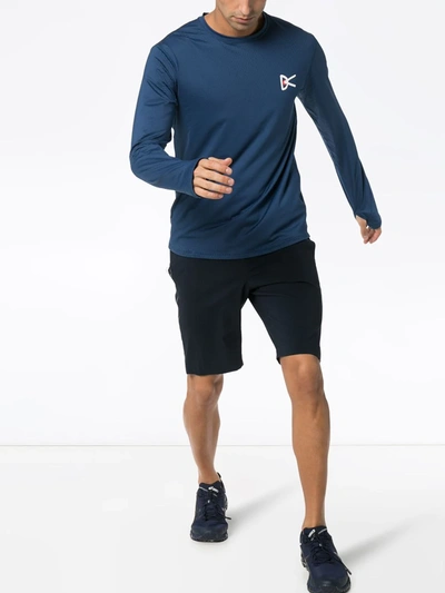 Shop District Vision Air Wear Stretch Sports Top In Blue
