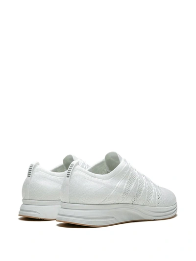 Nike Flyknit Trainer Sneakers In White/white-white