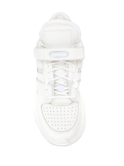 Shop Maison Margiela Chunky Sole Sneakers In White