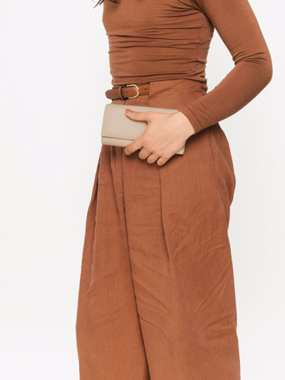 Shop Yu Mei Sebastian Leather Bi-fold Wallet In Neutrals