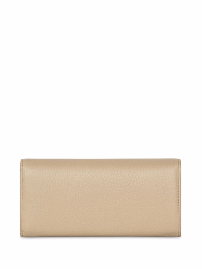 Shop Yu Mei Sebastian Leather Bi-fold Wallet In Neutrals