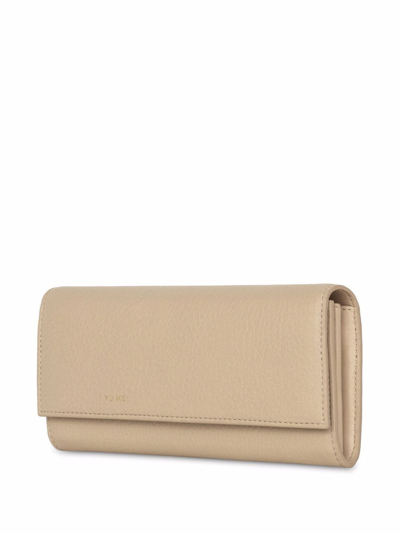 Shop Yu Mei Sebastian Leather Bi-fold Wallet In Neutrals