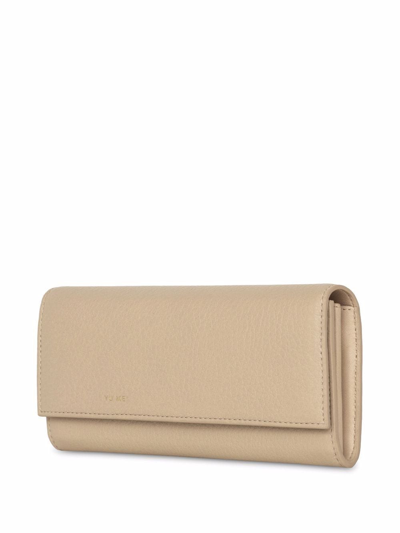 Yu Mei Sebastian Leather Wallet In Neutrals