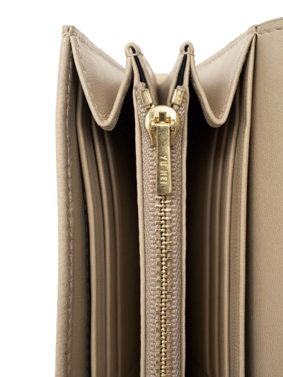 Yu Mei Sebastian Leather Wallet In Neutrals