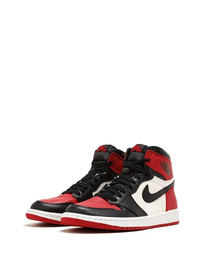 Jordan 1 Retro High Bred Toe In Red