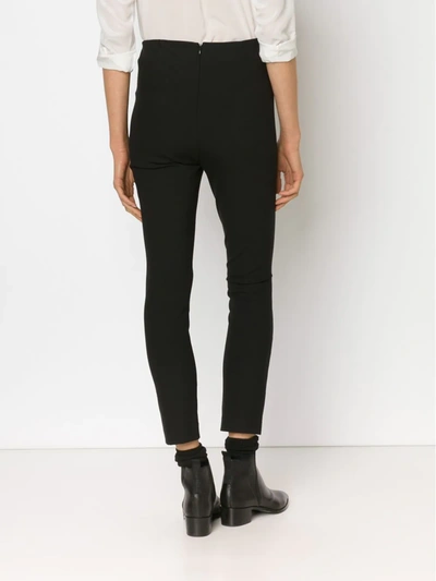 Shop Rag & Bone Skinny Fit Trousers In Black
