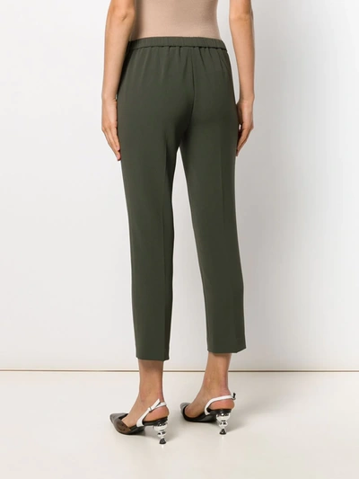 THEORY CROPPED TROUSERS - 绿色