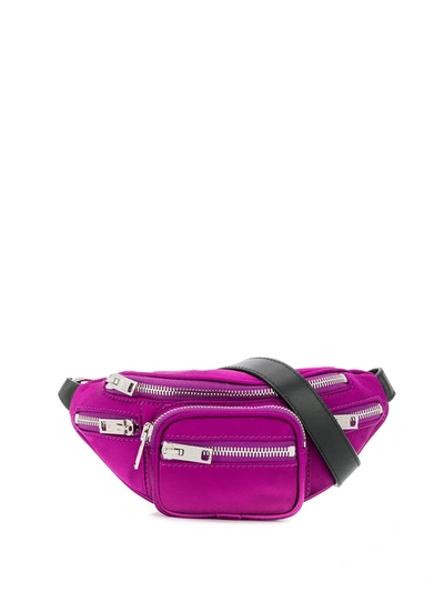 Shop Alexander Wang Mini Belt Bag In Purple