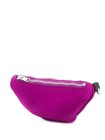 Shop Alexander Wang Mini Belt Bag In Purple