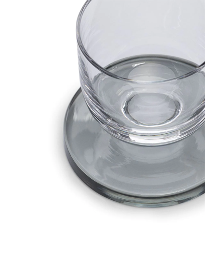 Tom Dixon Grey Puck Shot Glasses Set In Nude