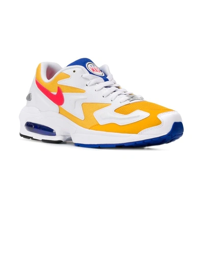 Shop Nike Air Max 2 Light Sneakers In Yellow