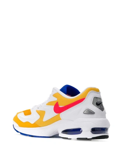 Shop Nike Air Max 2 Light Sneakers In Yellow