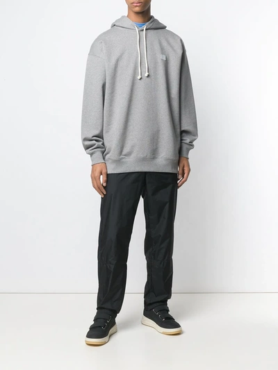 Shop Acne Studios Oversized Sweatshirt In Grey