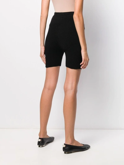 Shop Cashmere In Love Mira Bike Shorts In Black