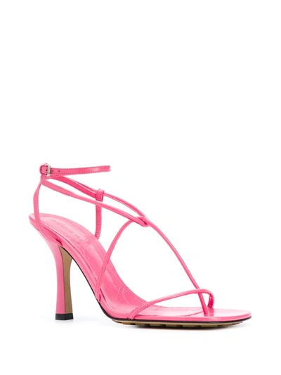 Shop Bottega Veneta Barely There Sandals In Pink