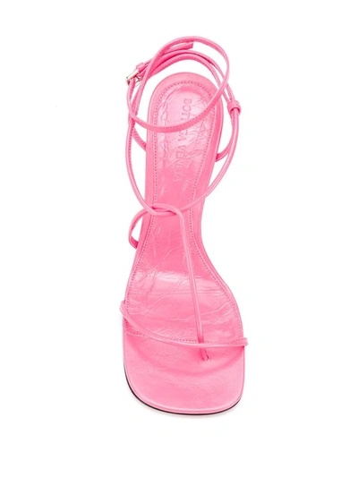 Shop Bottega Veneta Barely There Sandals In Pink