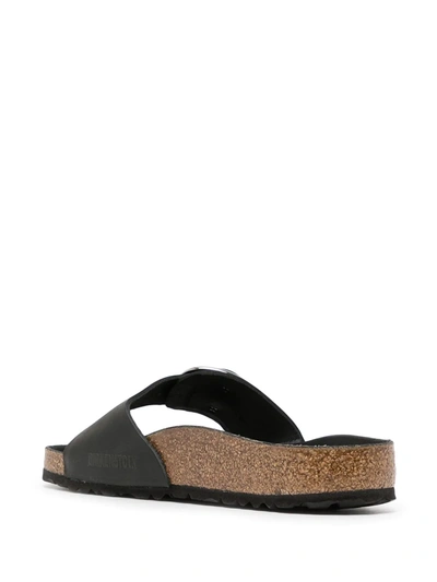 BIRKENSTOCK MADRID BIG-BUCKLE LEATHER SANDALS 