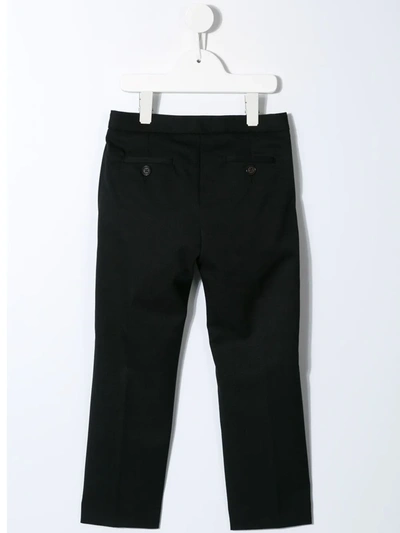 Shop Stella Mccartney Musical Note Trousers In Black