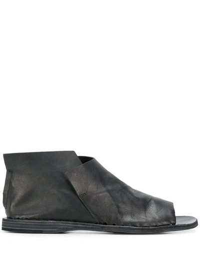 Shop Officine Creative Itaca Ankle Length Sandals In Black