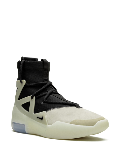Shop Nike Air Fear Of God 1 ''string/the Question'' Sneakers In Black