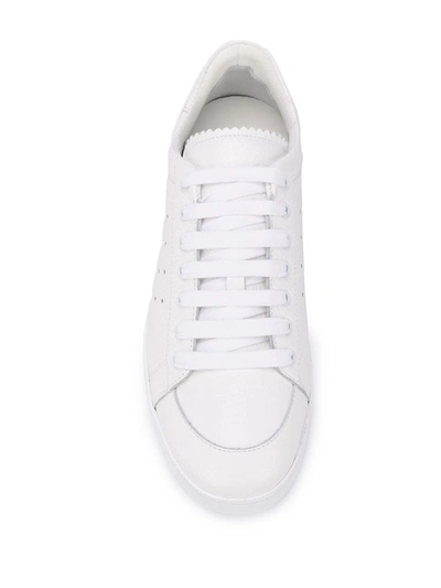 Loewe Logo White Leather ref.818892 - Joli Closet