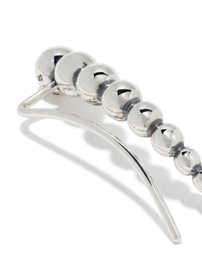 Shop Georg Jensen Moonlight Grapes Earrings In Silver